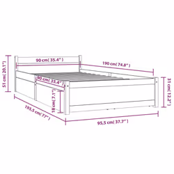 VidaXL 3103479 sommier - Vue supplémentaire 6