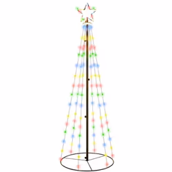 Faites de ce Noël un moment magique avec ce sapin de Noël illuminé en forme de cône. Sapin de Noël à LED complet : ce sapin d ...