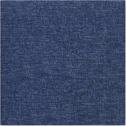 vidaXL Panneaux muraux 12 pcs Bleu 30x30 cm Tissu 1,08 m²