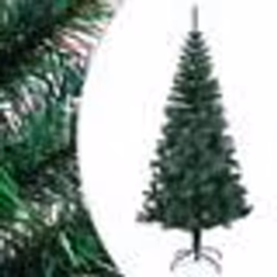vidaXL Sapin de Noël artificiel pointes iridescentes Vert 240 cm PVC - TU