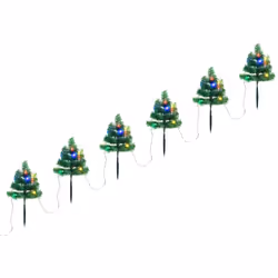 Créez une merveilleuse ambiance festive dans votre espace extérieur avec ces jolis sapins de Noël à LED ! Large application : ...