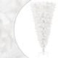 vidaXL Sapin de Noël artificiel renversé avec support Blanc 150 cm - TU