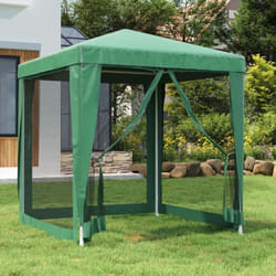 Vidaxl - Tente de fête avec 4 parois latérales en maille Vert 2x2 m pehd