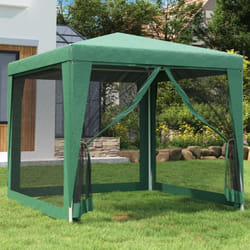 Vidaxl - Tente de fête avec 4 parois latérales en maille Vert 2.5x2.5 m