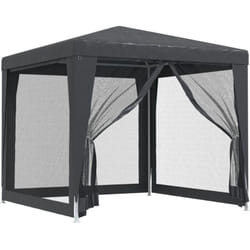 Vidaxl - Tente de fête 4 parois latérales en maille Anthracite 2.5x2.5 m