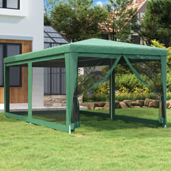 Vidaxl - Tente de fête avec 4 parois latérales en maille Vert 3x6 m pehd