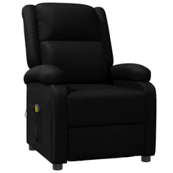 VidaXL 344181 Fauteuil massant électrique Noir