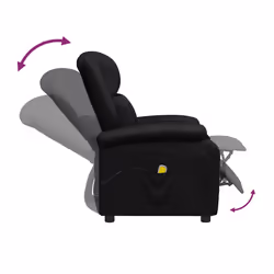 VidaXL 344181 Fauteuil massant électrique Noir - Vue supplémentaire 6
