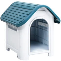 Vidaxl - Niche pour chien Bleu 59x75x66 cm Polypropylène