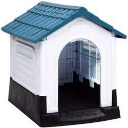 Cette niche durable pour chien est un excellent endroit confortable pour permettre à votre chien de se détendre et de se prot ...