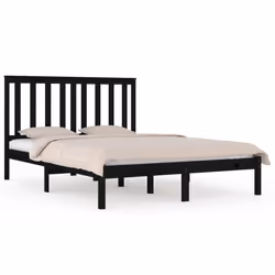 VidaXL 3103827, Noir, 1455 mm, 195,5 cm, 310 mm, 1400 x 1900 mm, 1460 x 60 x 1010 mm