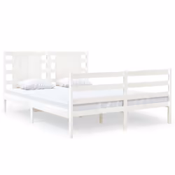 VidaXL 3104254, Blanc, 1260 mm, 195,5 cm, 700 mm, 1200 x 1900 mm, 1260 x 40 x 1000 mm