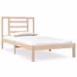 vidaXL Cadre de lit sans matelas 90x190 cm bois de pin massif - 90 x 190 cm