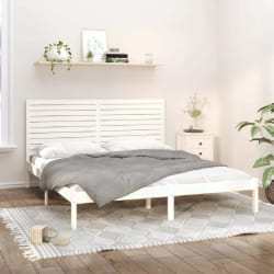 VIDAXL Cadre de lit sans matelas 180x200 cm - Bois de pin