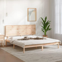 VidaXL Cadre de Lit sans Matelas - 200x200 cm Bois Massif de Pin