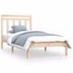vidaXL Cadre de lit sans matelas 90x190 cm bois massif - 90 x 190 cm