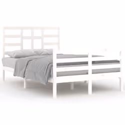 VidaXL 3105856, Blanc, 1260 mm, 2,06 m, 1040 mm, 1200 x 2000 mm, 1260 x 40 x 1040 mm