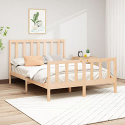 Vidaxl - Cadre de lit Bois de pin massif 160x200 cm