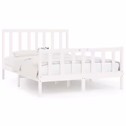 VidaXL 3106829, Blanc, 1260 mm, 2,06 m, 1000 mm, 1200 x 2000 mm, 1260 x 40 x 1000 mm
