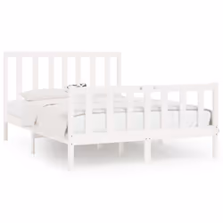 VidaXL 3106834, Blanc, 1460 mm, 2,06 m, 1000 mm, 1400 x 2000 mm, 1460 x 40 x 1000 mm