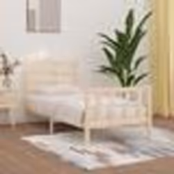 vidaXL Cadre de lit sans matelas 100x200 cm bois massif de pin - 100 x 200 cm