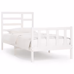 VidaXL 3107609, Blanc, 1260 mm, 2,06 m, 1040 mm, 1200 x 2000 mm, 1260 x 40 x 1040 mm