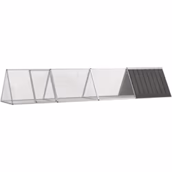 Offrez la sécurité et le confort à votre petit ami avec cette cage à lapins. Clapier tout-en-un : cette cage polyvalente offr ...