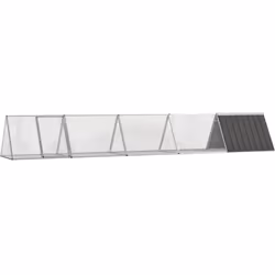 Offrez la sécurité et le confort à votre petit ami avec cette cage à lapins. Clapier tout-en-un : cette cage polyvalente offr ...