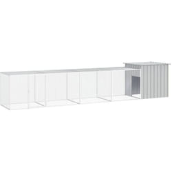 Vidaxl - Cage pour poules Gris 500x91x100 cm Acier galvanisé