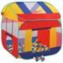 vidaXL Tente de jeu avec 550 balles 123x120x126 cm