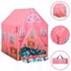 vidaXL Tente de jeu pour enfants avec 250 balles Rose 69x94x104 cm
