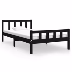 VidaXL 810673, Noir, 1055 mm, 2,06 m, 695 mm, 1000 x 2000 mm, 1 pièce(s)