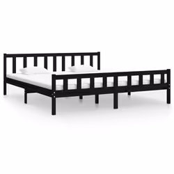 VidaXL 810693, Noir, 1655 mm, 2,06 m, 695 mm, 1600 x 2000 mm, 1 pièce(s)