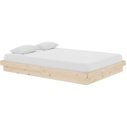 Vidaxl - Cadre de lit Bois massif 140x200 cm