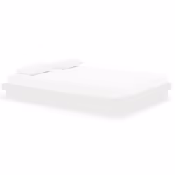VidaXL 819913, Blanc, 1535 mm, 2,04 m, 210 mm, 1500 x 2000 mm, 1 pièce(s)