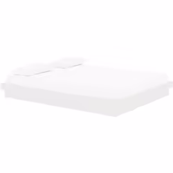 Ce cadre de lit en bois est parfait pour une nuit de sommeil réparatrice. Il met en valeur l'intérieur de votre maison de man ...