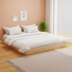 Cadre de lit 180x200 cm Bois massif