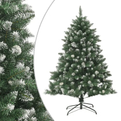 vidaXL Sapin de Noël artificiel avec support - 150 cm