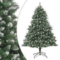 vidaXL Sapin de Noël articulé - 210 cm