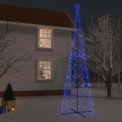 Vidaxl - Arbre de Noël cône 3000 led Bleues 230x800 cm