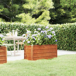 Vidaxl - Lit surélevé de jardin rouillé 100x40x45 cm acier corten