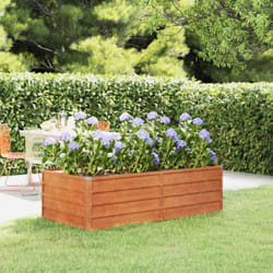 Vidaxl - Lit surélevé de jardin rouillé 160x80x45 cm acier corten