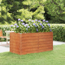 Vidaxl - Lit surélevé de jardin rouillé 160x80x77 cm acier corten