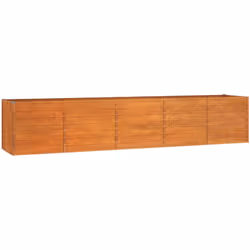 Ce lit surélevé en acier corten est un excellent choix pour les amateurs de bricolage pour décorer leurs jardins, balcons ou ...