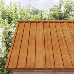 vidaXL Panneaux de toiture 12 pcs rouillé 80x44 cm Acier corten
