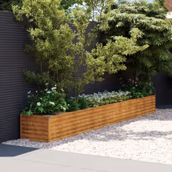 Ce lit surélevé de jardin serait idéal pour les amateurs de bricolage pour décorer vos jardins, balcons ou patios. Matériau d ...