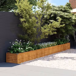 Ce lit surélevé de jardin serait idéal pour les amateurs de bricolage pour décorer vos jardins, balcons ou patios. Matériau d ...