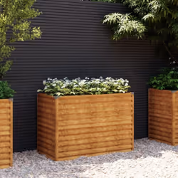 Ce lit surélevé de jardin serait idéal pour les amateurs de bricolage pour décorer vos jardins, balcons ou patios. Matériau d ...