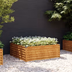 Ce lit surélevé de jardin serait idéal pour les amateurs de bricolage pour décorer vos jardins, balcons ou patios. Matériau d ...