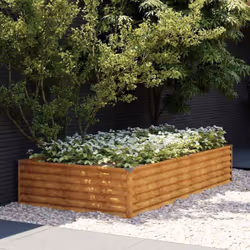 Ce lit surélevé de jardin serait idéal pour les amateurs de bricolage pour décorer vos jardins, balcons ou patios. Matériau d ...